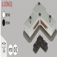 MONOFAZE PVC RAY L DÖNÜŞ SİYAH 1